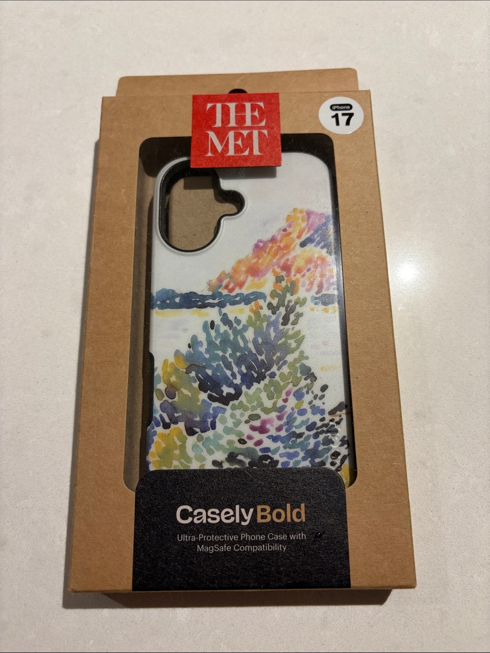 CaselyBold x The Met iPhone 17 Case - Watercolor Floral